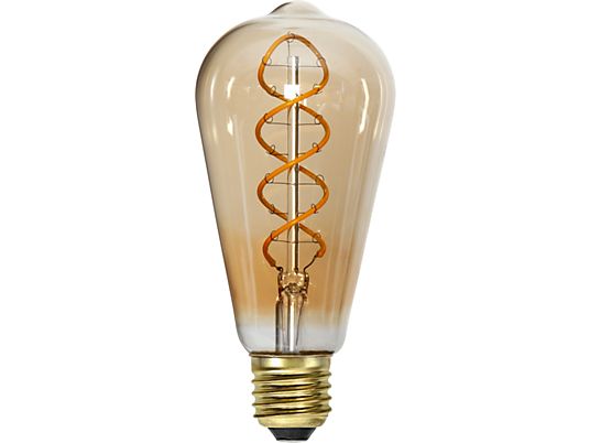 STAR TRADING E27 ST64 Decoled Spiral Amber - Ampoule LED