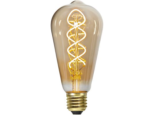 STAR TRADING E27 ST64 Decoled Spiral Amber - Ampoule LED