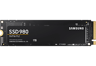 SAMSUNG 1TB SSD Festplatte 980 Basic, NVMe M.2, Intern, W3000/R3500, Schwarz