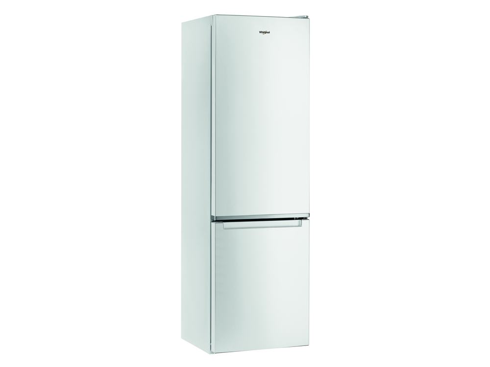 Frigorífico combi - Whirlpool W9921CW2, 355 l, No Frost, 201.3 cm, Estantes de cristal, Blanco