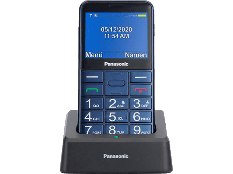 PANASONIC KX-TU 155 Seniorenhandy, Blau