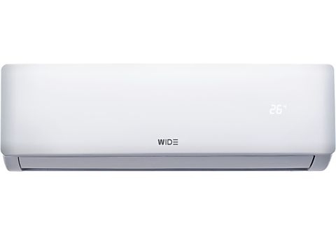 Aire acondicionado Split 1 x 1 - Wide WDS18ECO-R32, 4472 fg/h, Inverter, Bomba de calor, Blanco