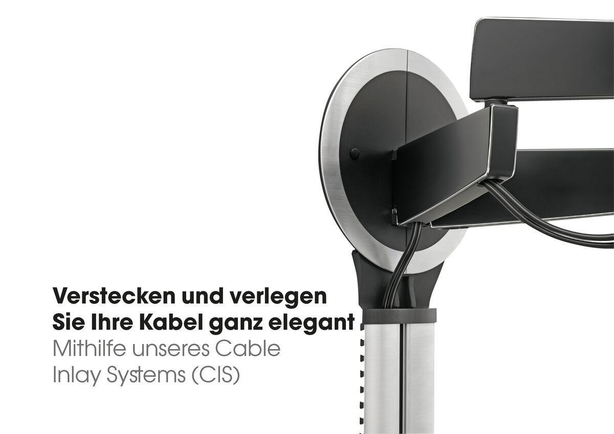 VOGEL´S Vogel's NEXT 7355 MotionMount - die TV-Wandhalterung, die sich automatisch dreht für 101-165 cm Wandhalterung, max. 65 Zoll, Schwarz