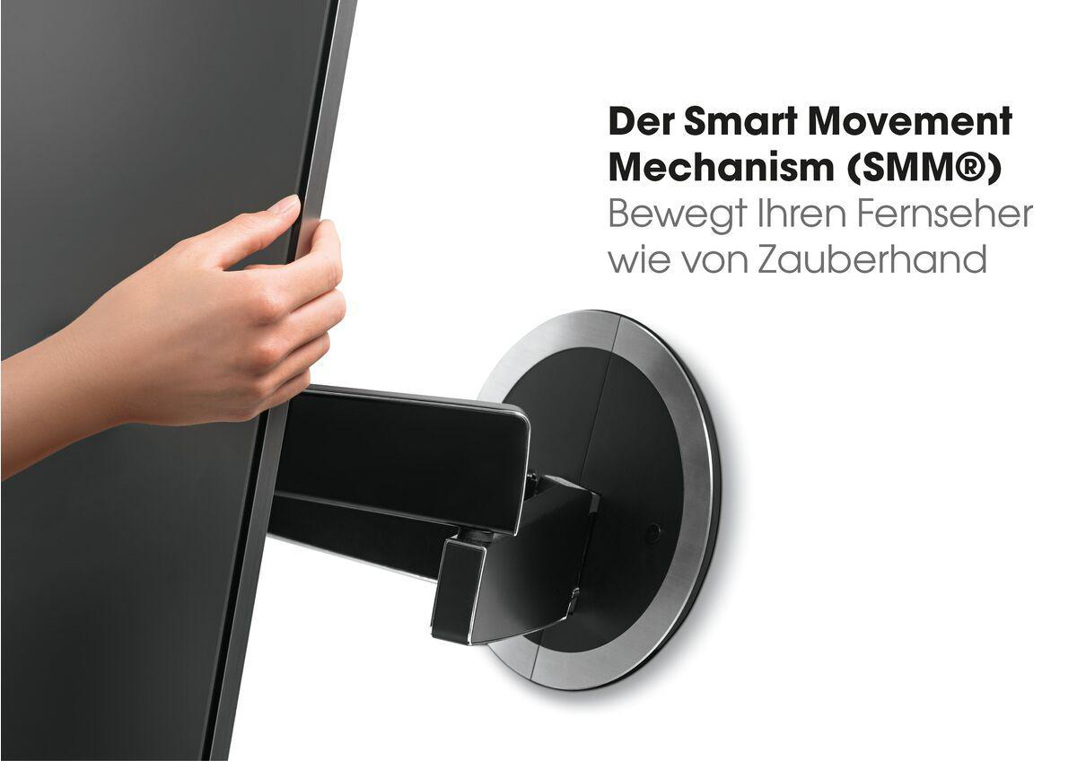 VOGEL´S Vogel's NEXT 7355 MotionMount - die TV-Wandhalterung, die sich automatisch dreht für 101-165 cm Wandhalterung, max. 65 Zoll, Schwarz