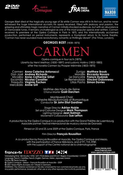 Antonacci/Gillet/Richards/Gardiner/+ - Carmen  - (DVD)
