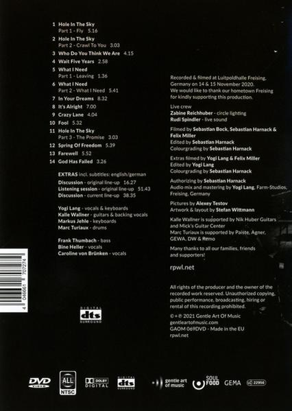 RPWL - GOD HAS LIVE And (DVD) FAILED - PERSONAL 