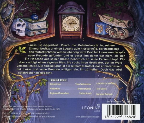 Buchcover mit Illustrationen eines Schädels und einer Uhr.
