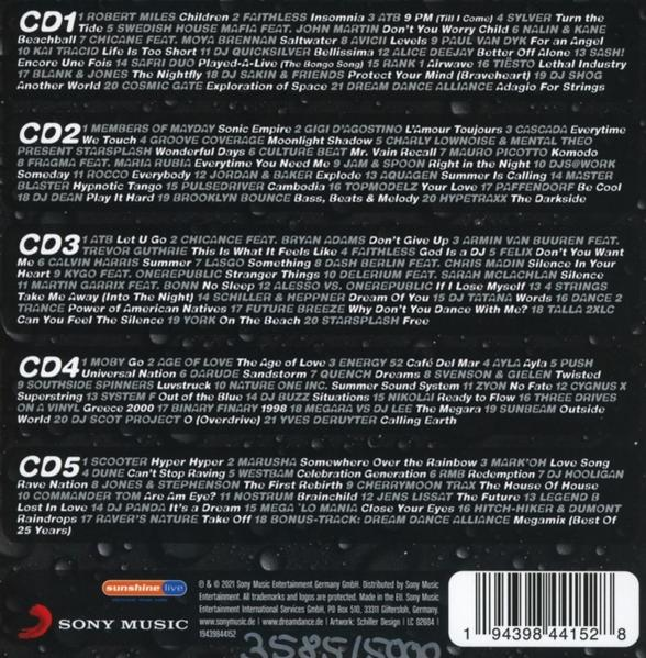 VARIOUS - Dream Dance-Best Of 25 Years  - (CD)