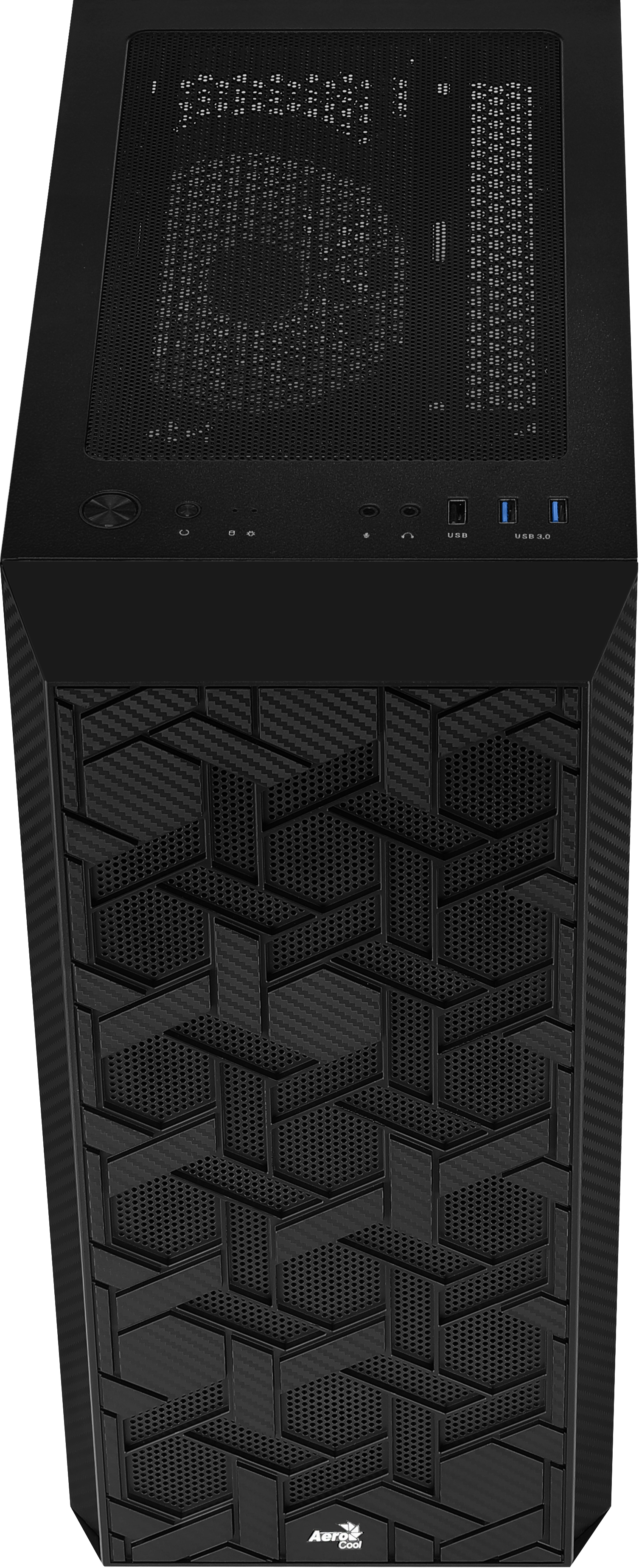 AEROCOOL Hive ARGB PC-Gehäuse, Schwarz