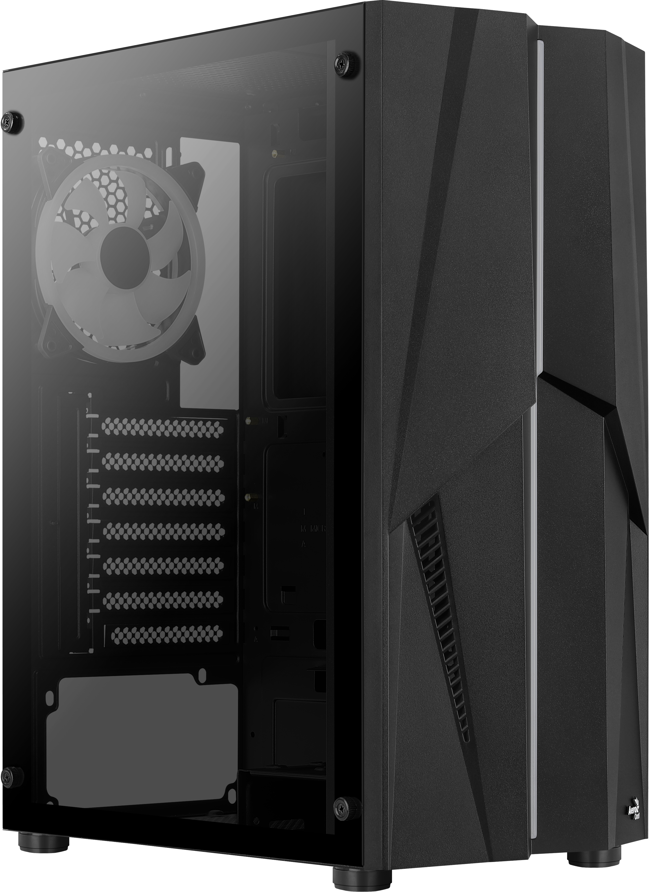 AEROCOOL MECHA ARGB V2 PC-Gehäuse, Schwarz