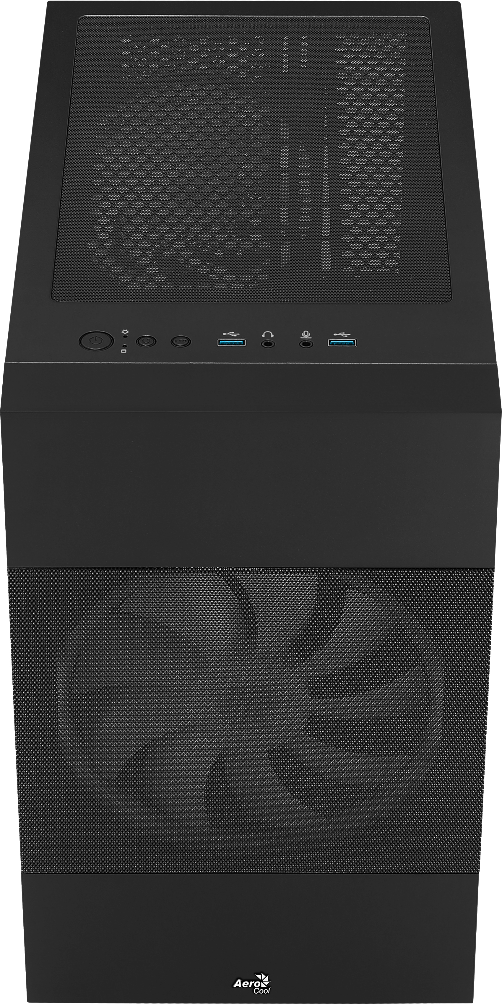 AEROCOOL Atomic V2 PC-Gehäuse, Schwarz