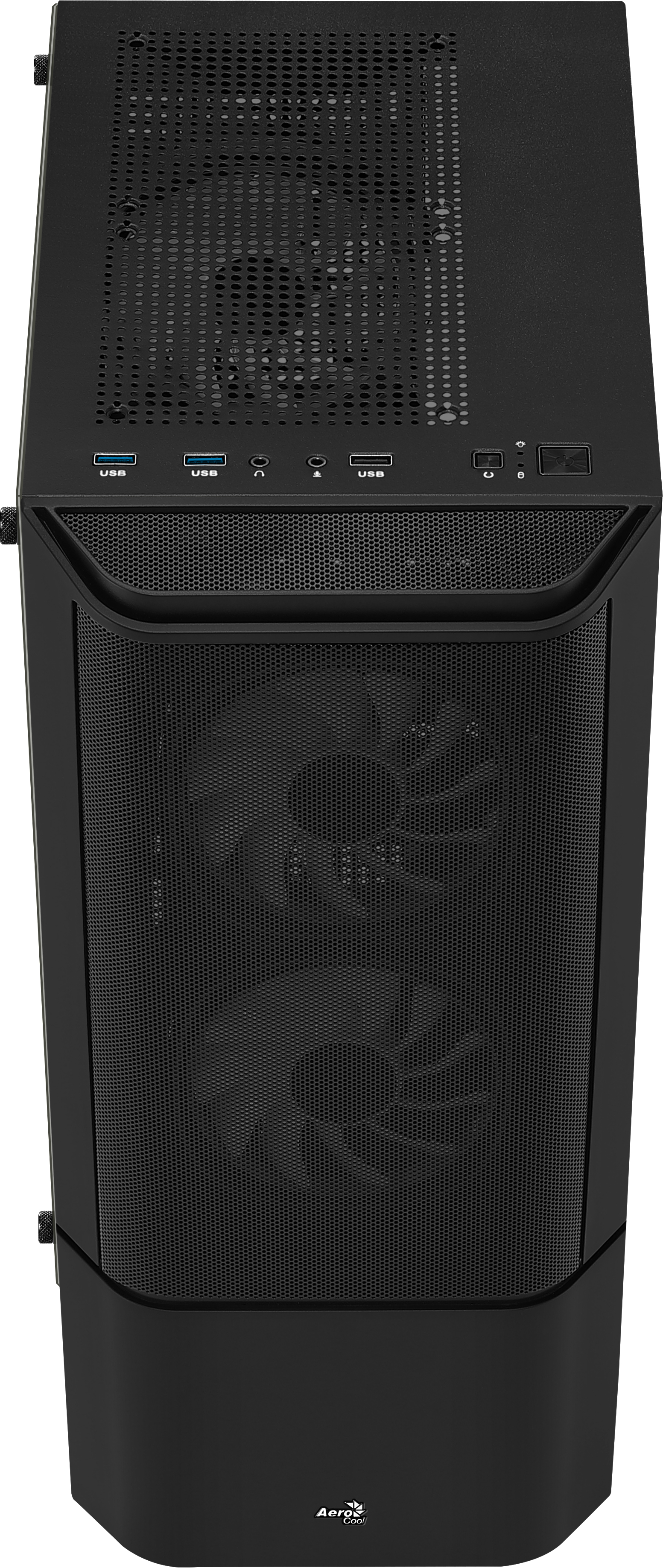 AEROCOOL Quantum Mesh V2 PC-Gehäuse, Schwarz