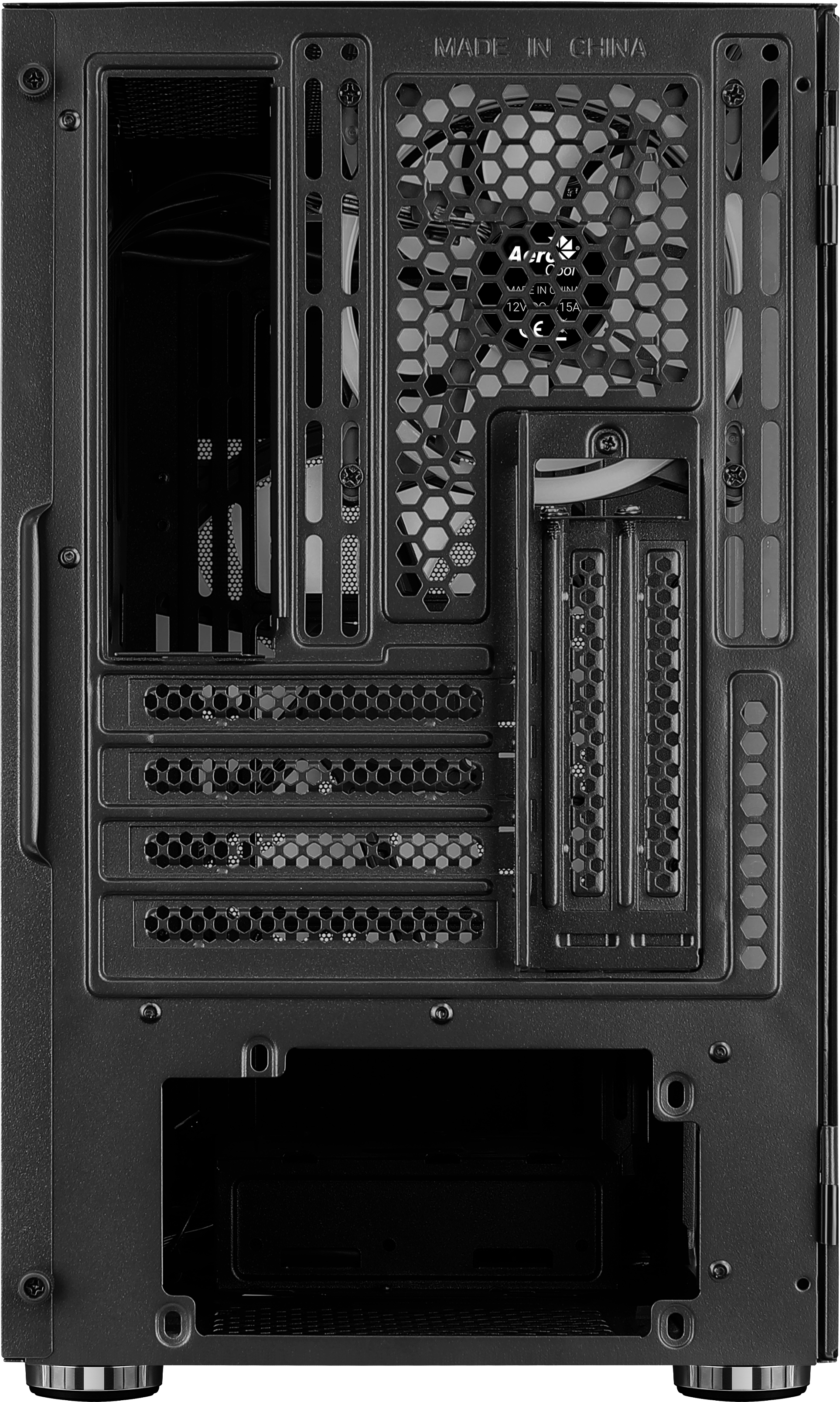 AEROCOOL Atomic V2 PC-Gehäuse, Schwarz