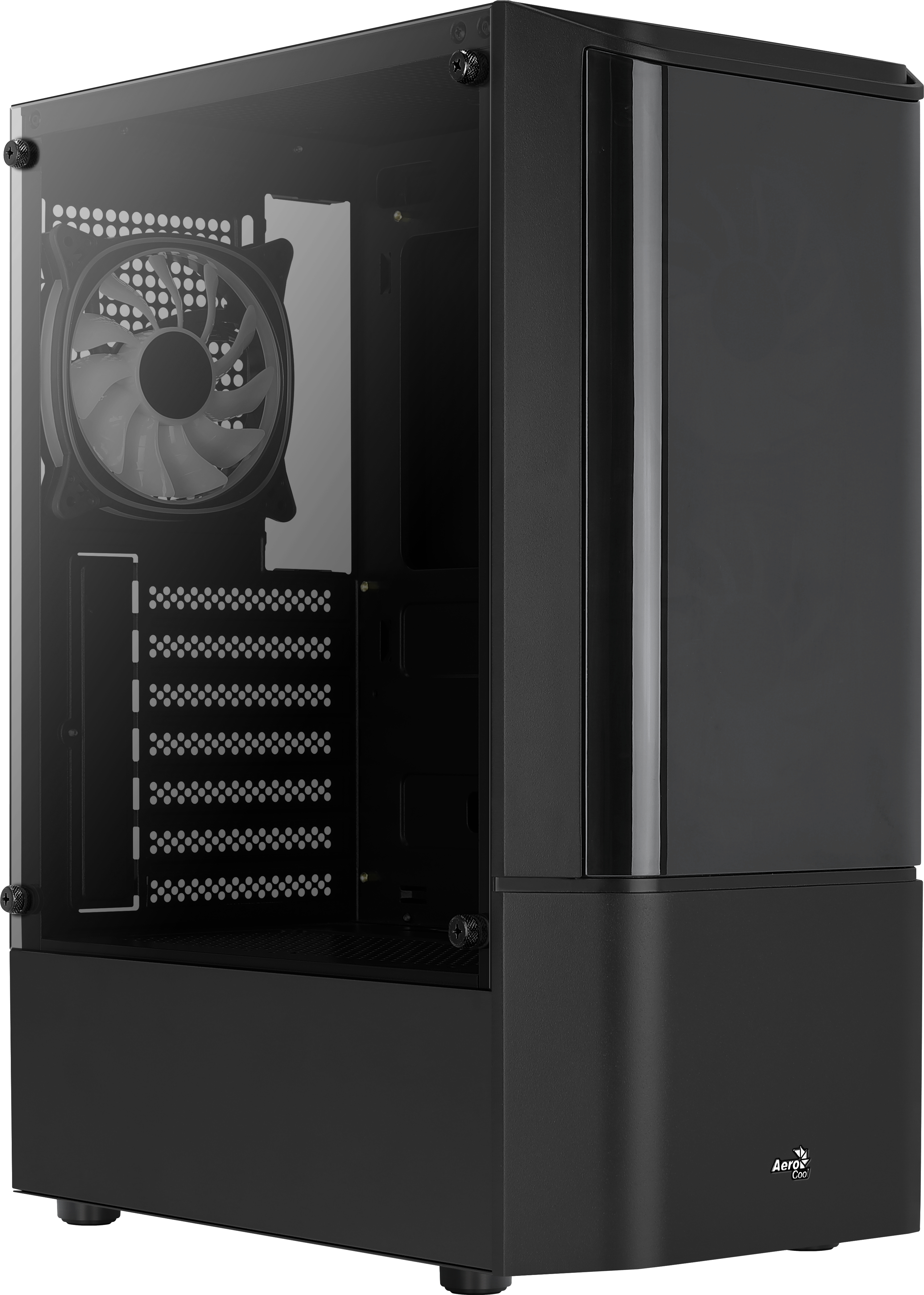 AEROCOOL Quantum V2 PC-Gehäuse, Schwarz