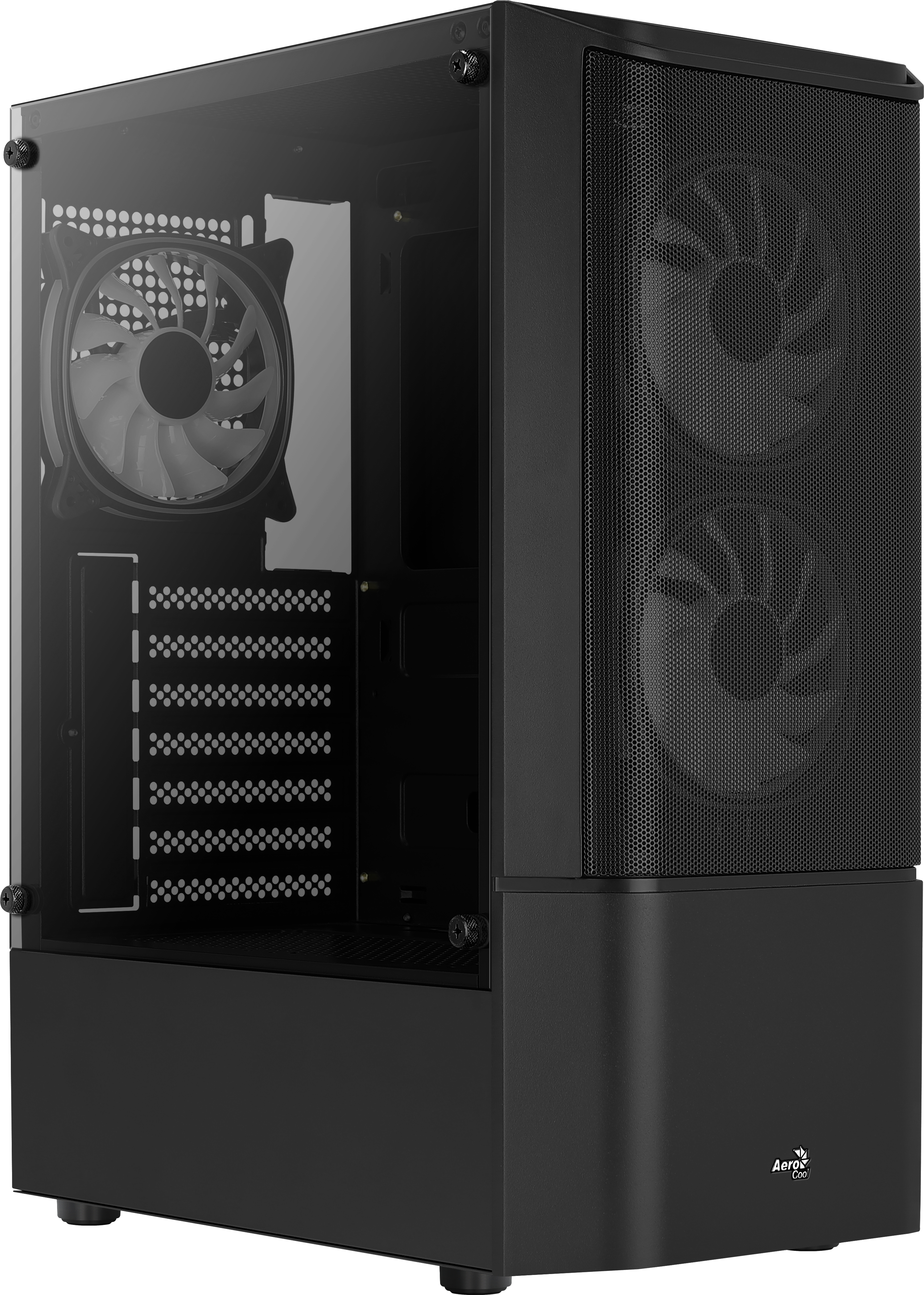 AEROCOOL Quantum Mesh V2 PC-Gehäuse, Schwarz