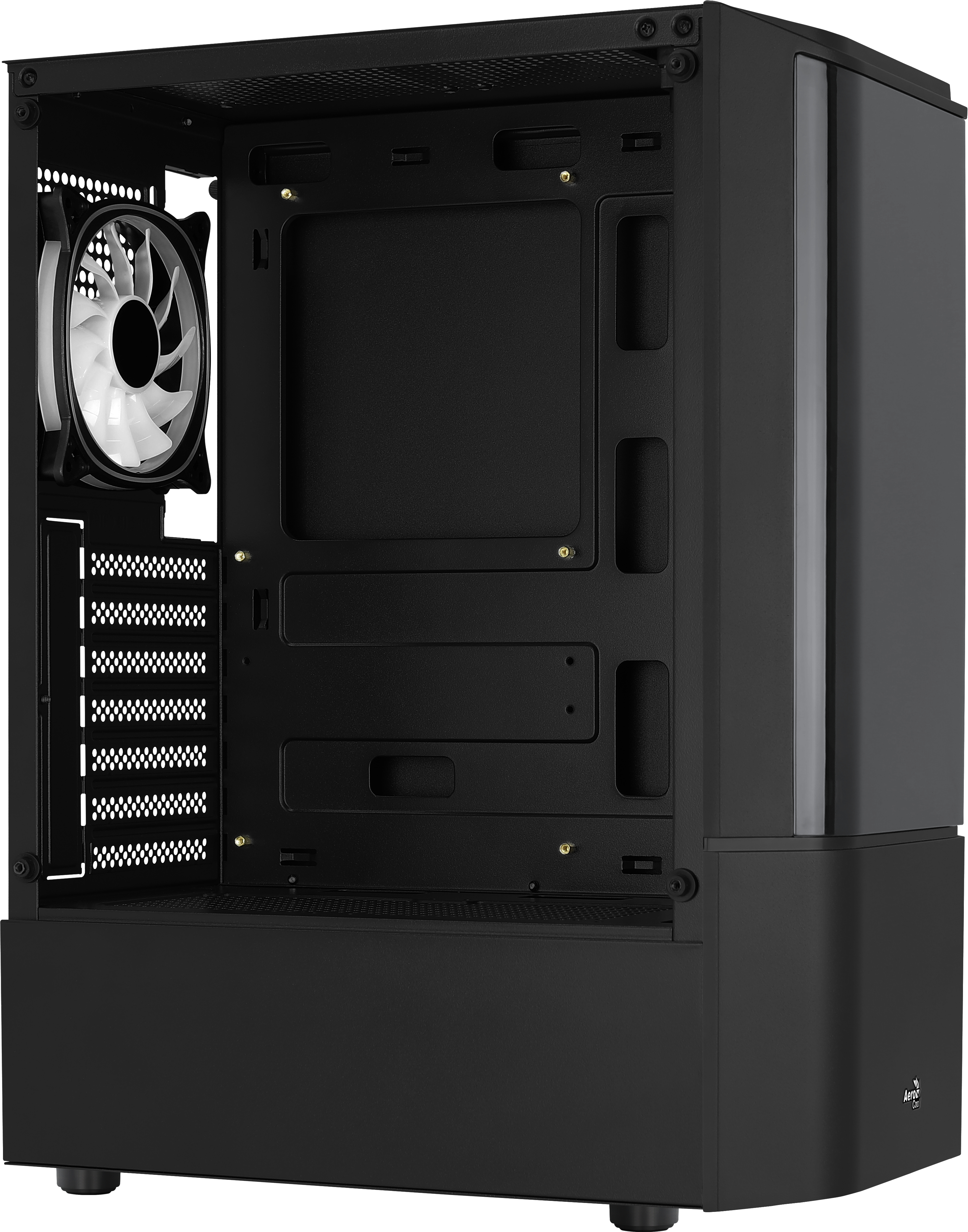 AEROCOOL Quantum V2 PC-Gehäuse, Schwarz