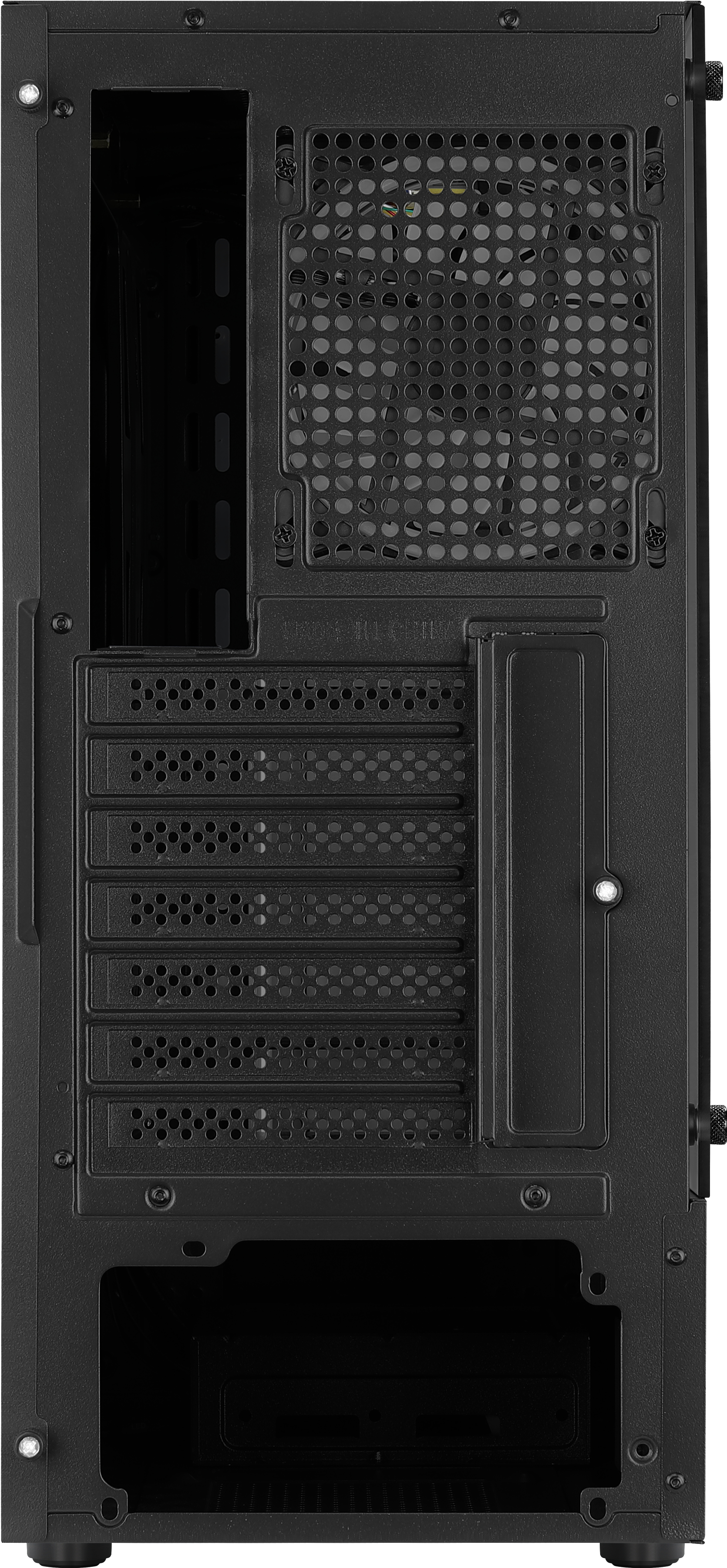 AEROCOOL Bionic V2 Schwarz PC-Gehäuse, Schwarz