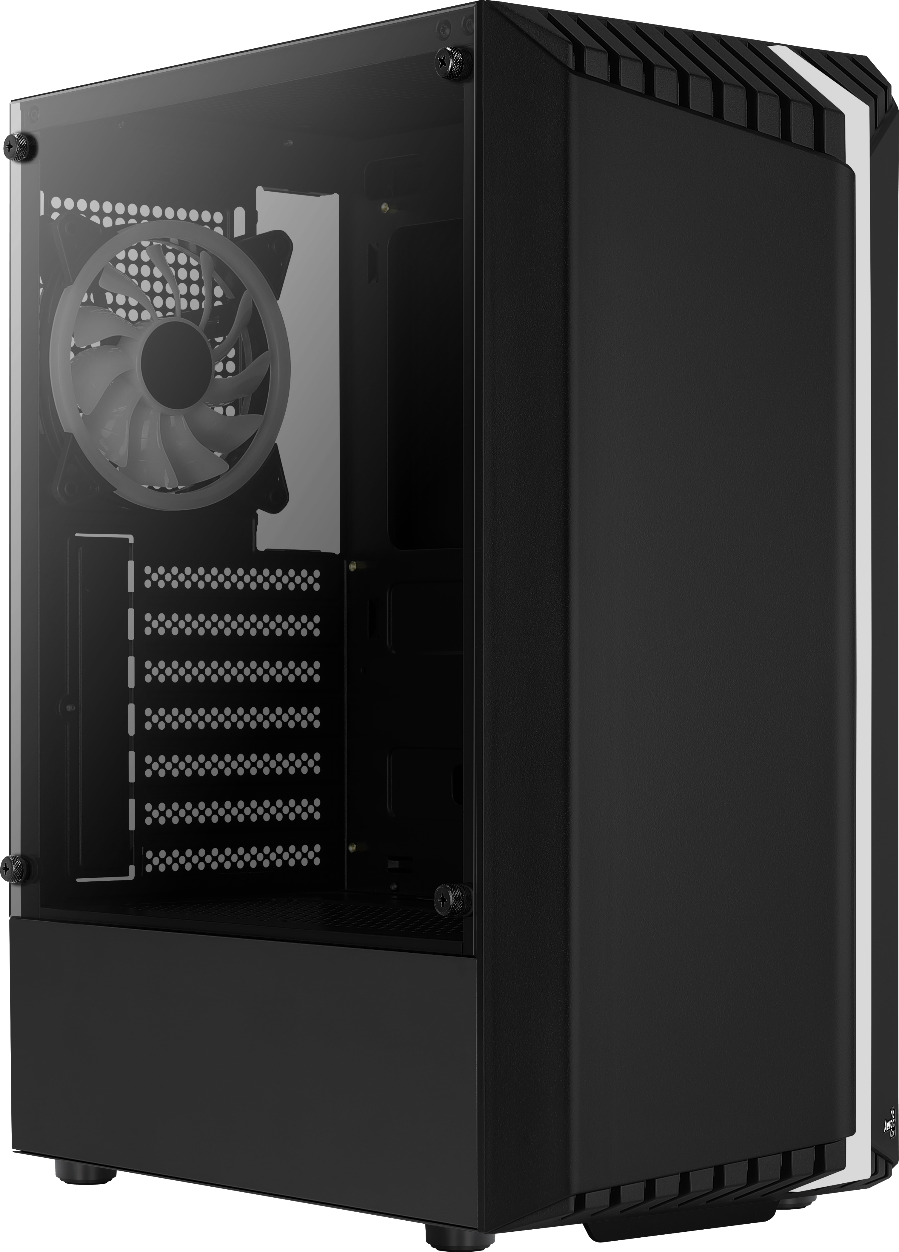 AEROCOOL Bionic V2 Schwarz PC-Gehäuse, Schwarz