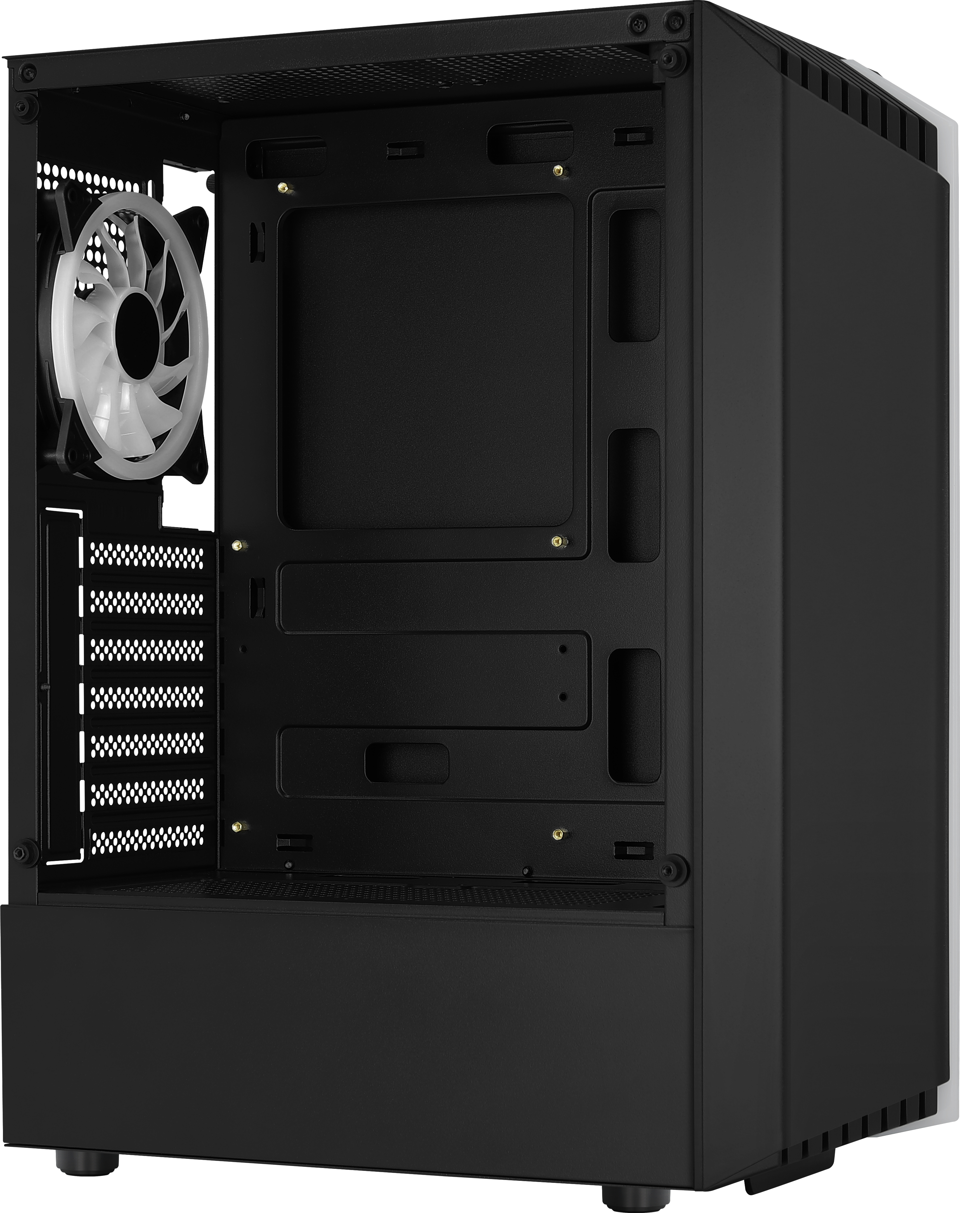 AEROCOOL Bionic V2 Schwarz PC-Gehäuse, Schwarz
