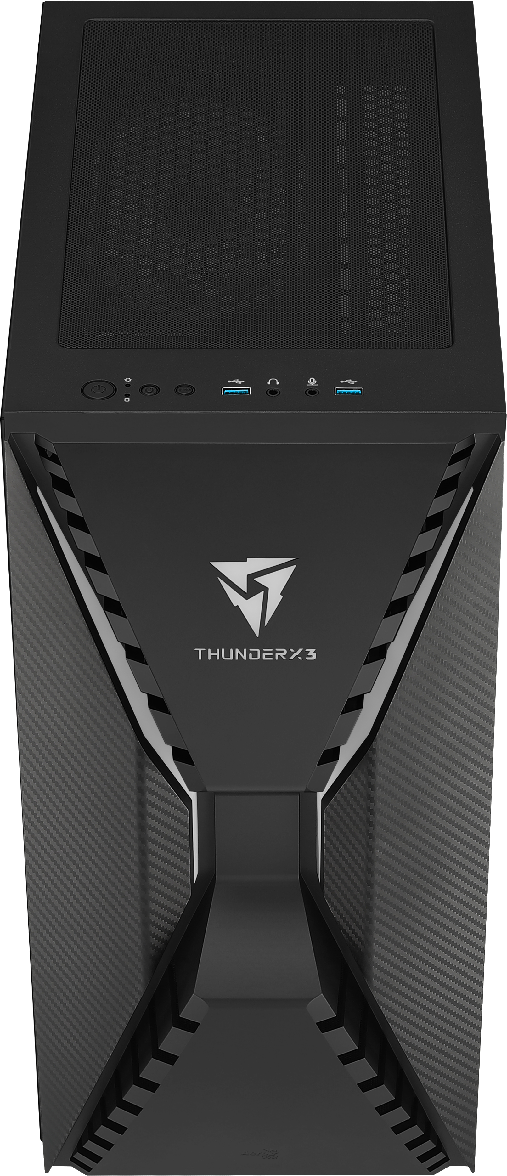 AEROCOOL Cronus V1 PC-Gehäuse, Schwarz