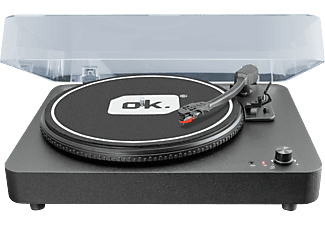 OK OTT-100 - Tourne-disque (Noir)