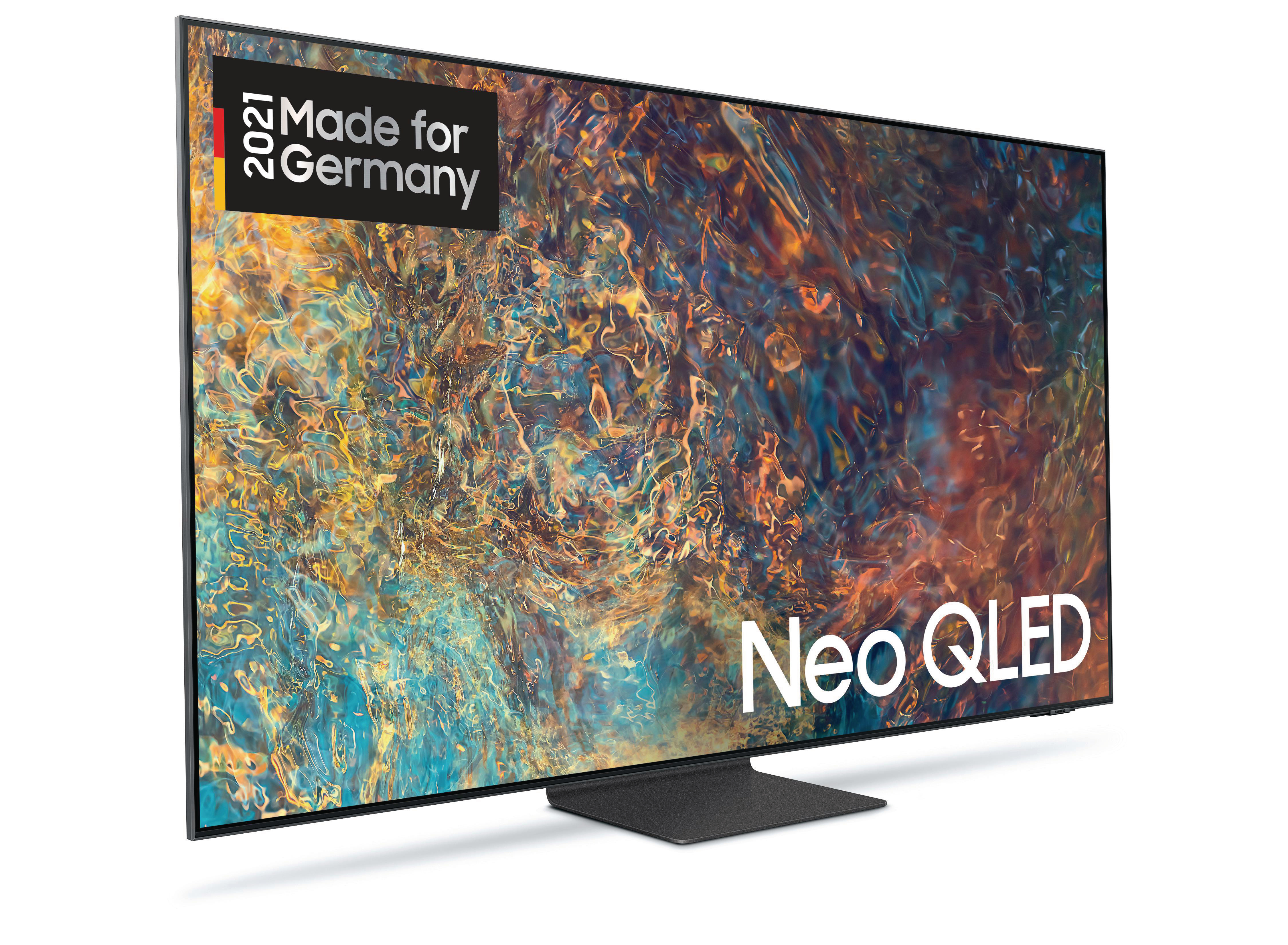 SAMSUNG GQ55QN91A Neo QLED TV (Flat, 55 Zoll / 138 cm, UHD 4K, SMART TV, Tizen)
