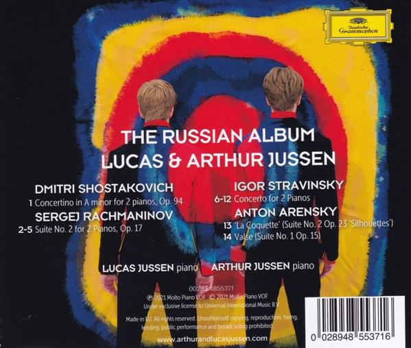 Arthur & Lucas Jussen - The Russian Album  - (CD)