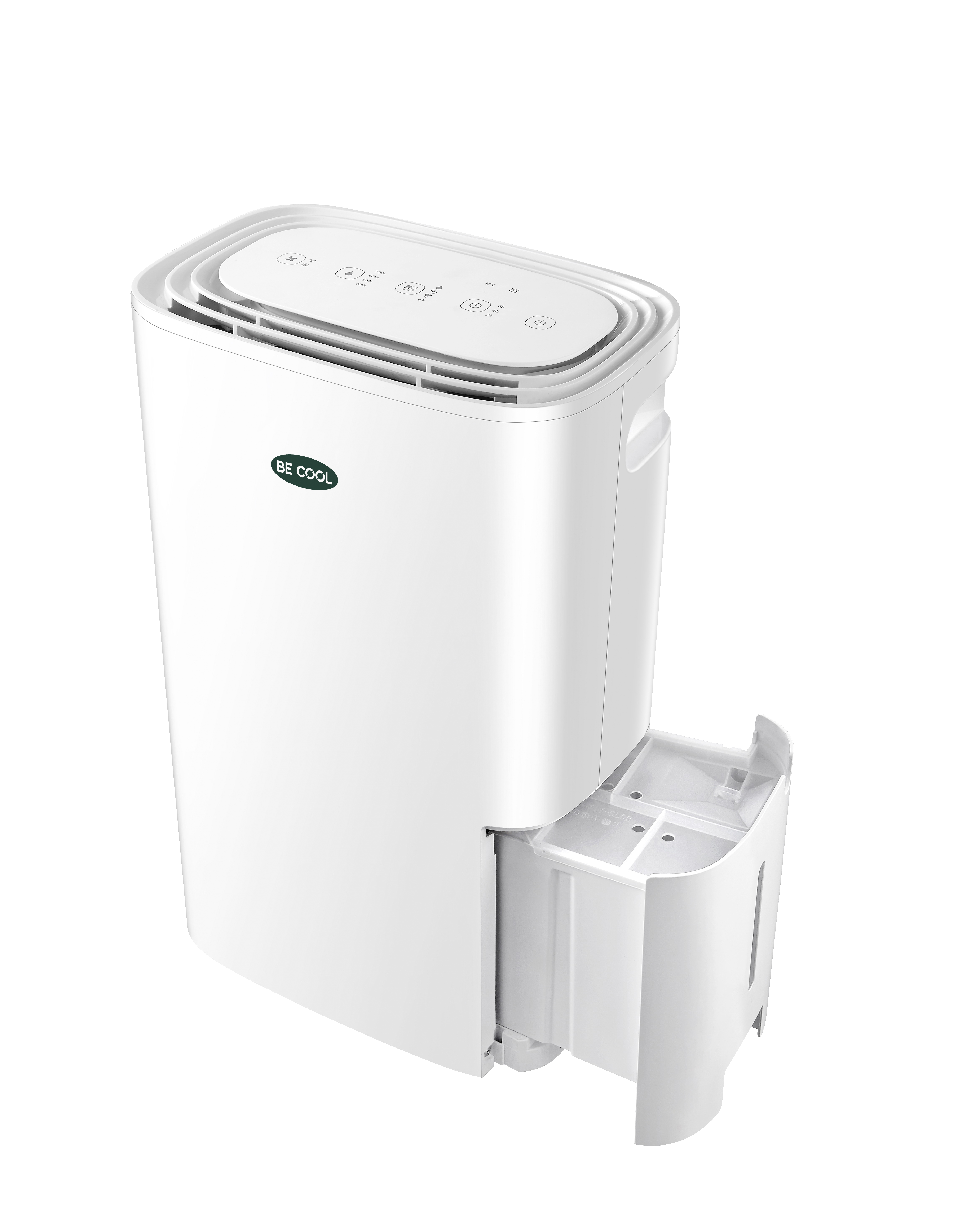 BECOOL BC16LEF2101 Luftentfeuchter Weiß (380 Watt, Raumgröße: 20 m²)