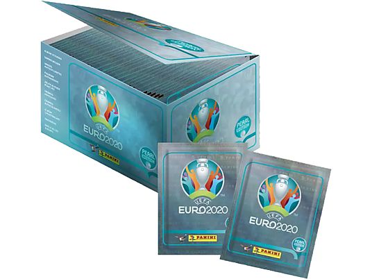 PANINI UEFA Euro 2020 Pearl Edition (100 pochettes) - Boîte à autocollants (Multicolore)