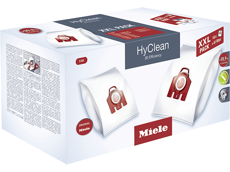 MIELE Stofzuigerzakken FJM HyClean 3D Efficiency XXL (10408420)