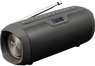 PEAQ PPA 450 - Haut-parleur Bluetooth (DAB+, FM, Noir)