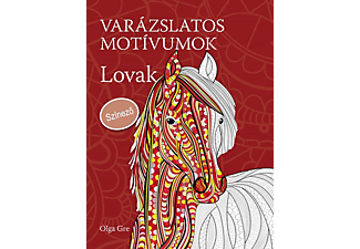 Olga Gre - Varázslatos motívumok - Színező - Lovak