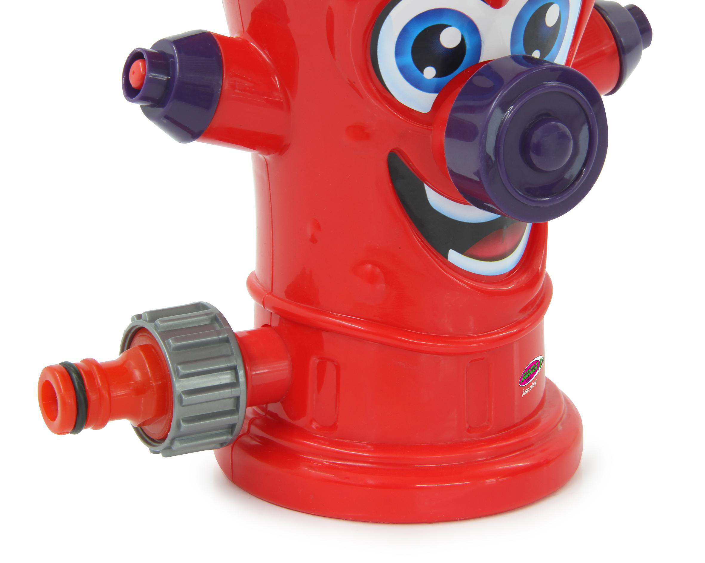 JAMARA Mc Fizz Wassersprinkler Hydrant Happy Wasserspielzeug Rot/Lila