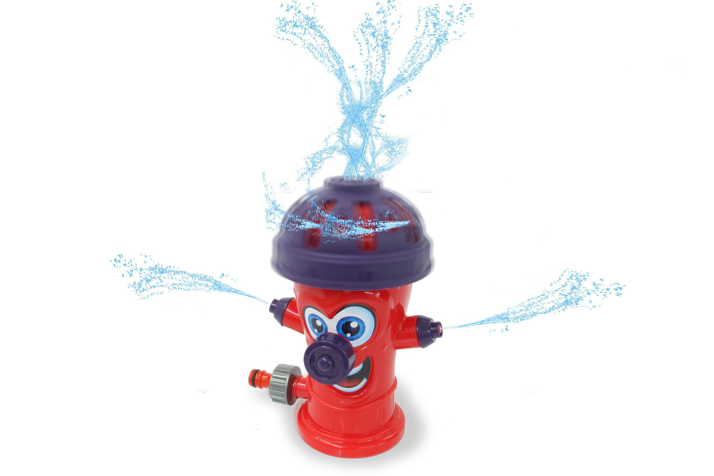 Wassersprinkler JAMARA Mc Wasserspielzeug Fizz Happy Rot/Lila Hydrant