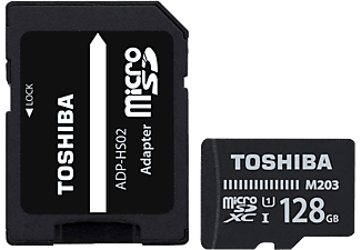 TOSHIBA M203 128GB microSD adapterrel (THN-M203K1280EA)