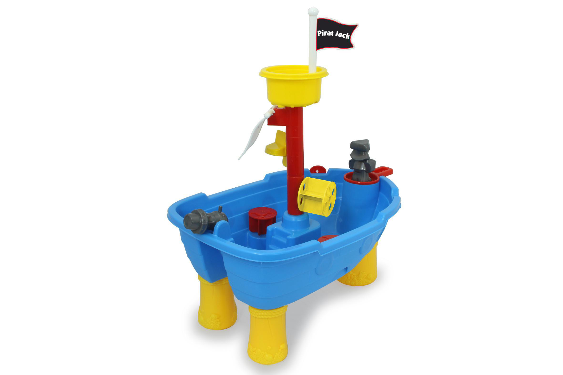 Pirat Wasserspieltisch und JAMARA 21 Mehrfarbig Sand- Jack Teile