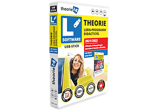 «theorie24» USB Stick 2021/22 (Kat. B, A, A1, F/G, M) + Theoriebuch - PC/MAC - Italienisch, Englisch