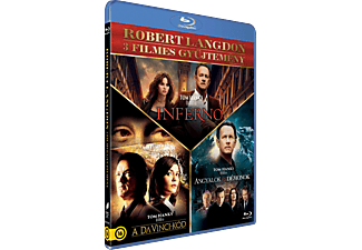 Robert Langdon 3 filmes gyűjtemény (Új kiadás) (Blu-ray)