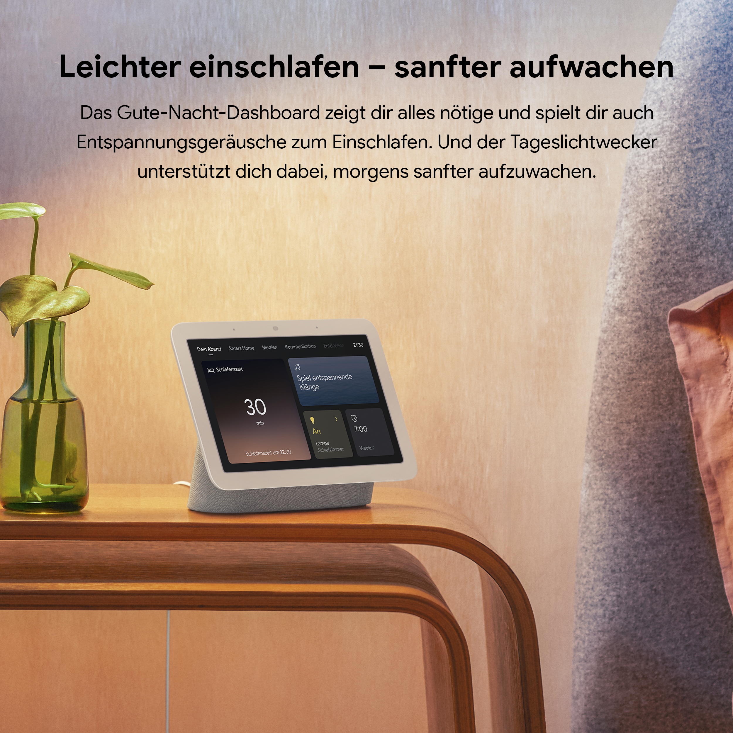 GOOGLE Nest Hub (2. Generation) Smart Display, Kreide