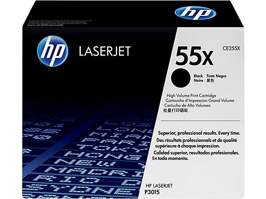 HP 55X (CE255X) -  (Schwarz)