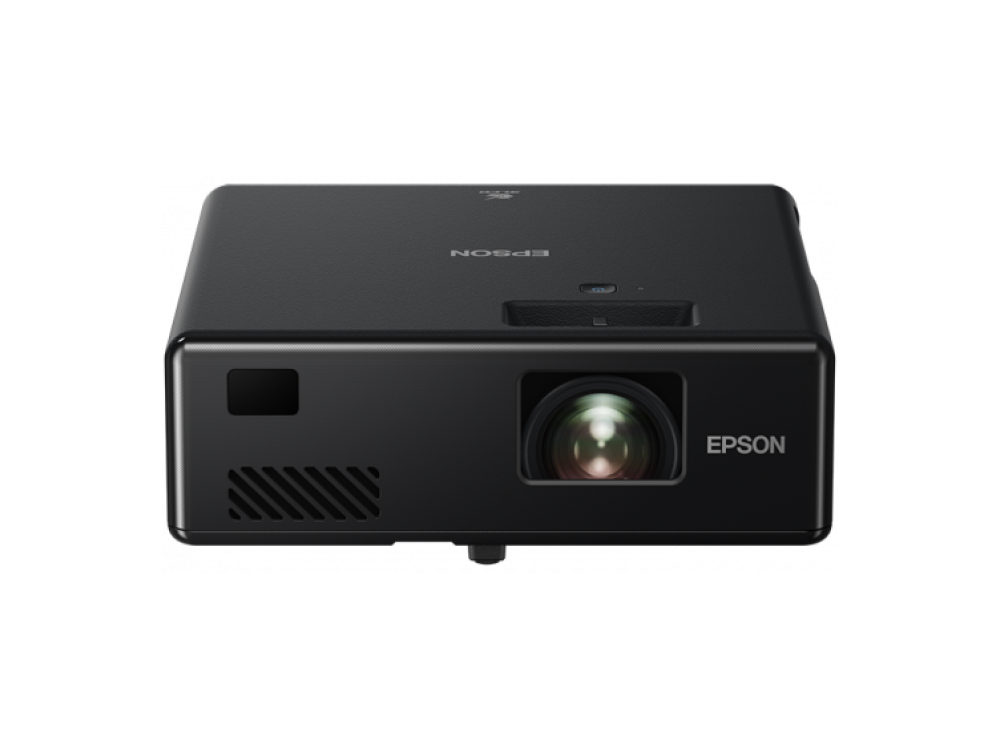 Mini proyector - Epson EF-11, 1000 lm, Full HD, Láser, USB-A, USB-B, HDMI, Miracast, Salida Mini-Jack, Negro