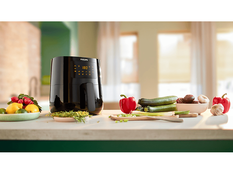 PHILIPS HD9252/90 Airfryer Yağsız Fritöz Siyah_4