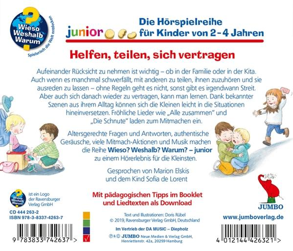 Buchcover mit Text und Illustrationen. Ein Cartoon zeigt ein Kind, das ein Buch betrachtet.
