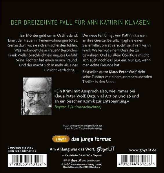 Klaus-peter Wolf - Ostfriesennacht (Ungekürzt)  - (CD)