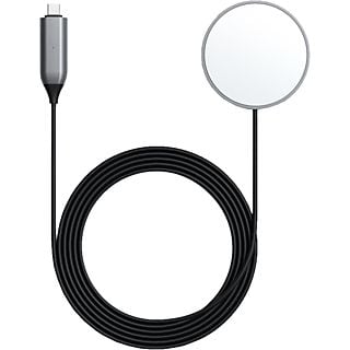 SATECHI ST-UCQIMCM - Câble de chargement sans fil (Gris/Noir)