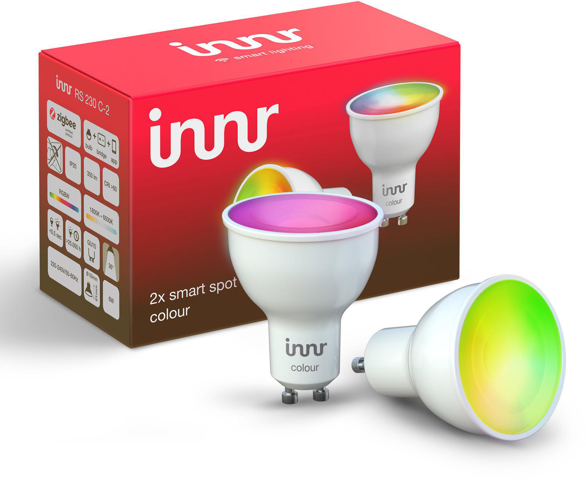 INNR LIGHTING RS230 C-2 (2er Pack) Leuchtmittel 16 Millionen Farben
