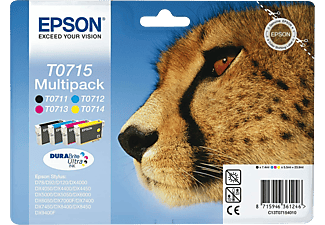 EPSON T0715 tintapatron multipack 4 szín (C13T07154012)