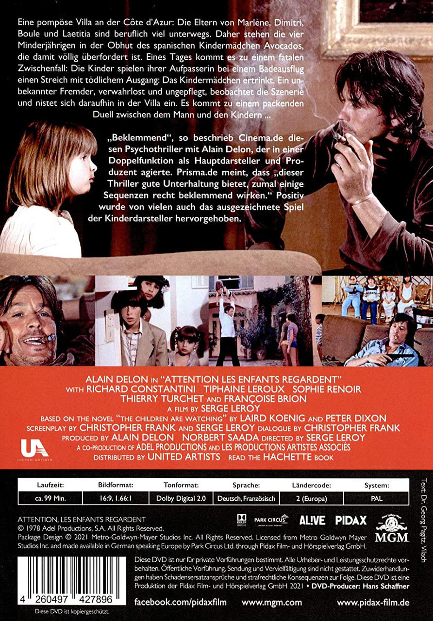 Der unheimliche Fremde (Attention, les enfants regardent) DVD