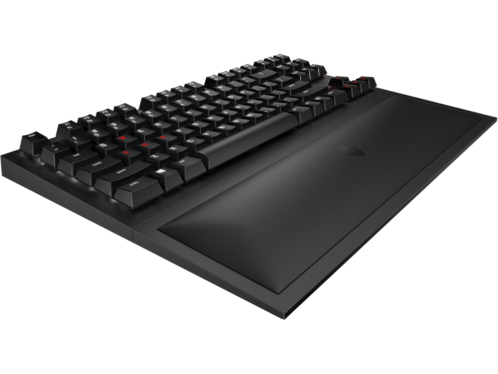 Teclado gaming - OMEN Spacer TKL, LED, USB, ZeroLag, Negro