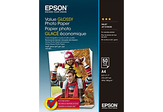 EPSON A/4 fényes fotópapír 50 lap (C13S400036)
